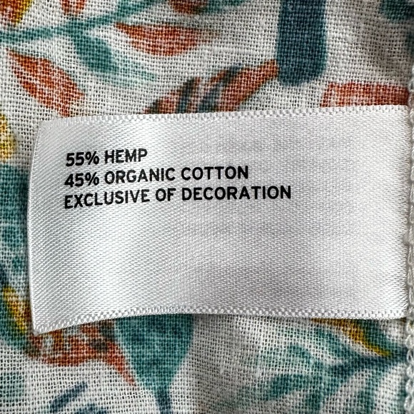 Duluth Trading Organic Cotton Blend Floral Button Down Women’s Shirt, Sz Medium - Picture 10 of 12